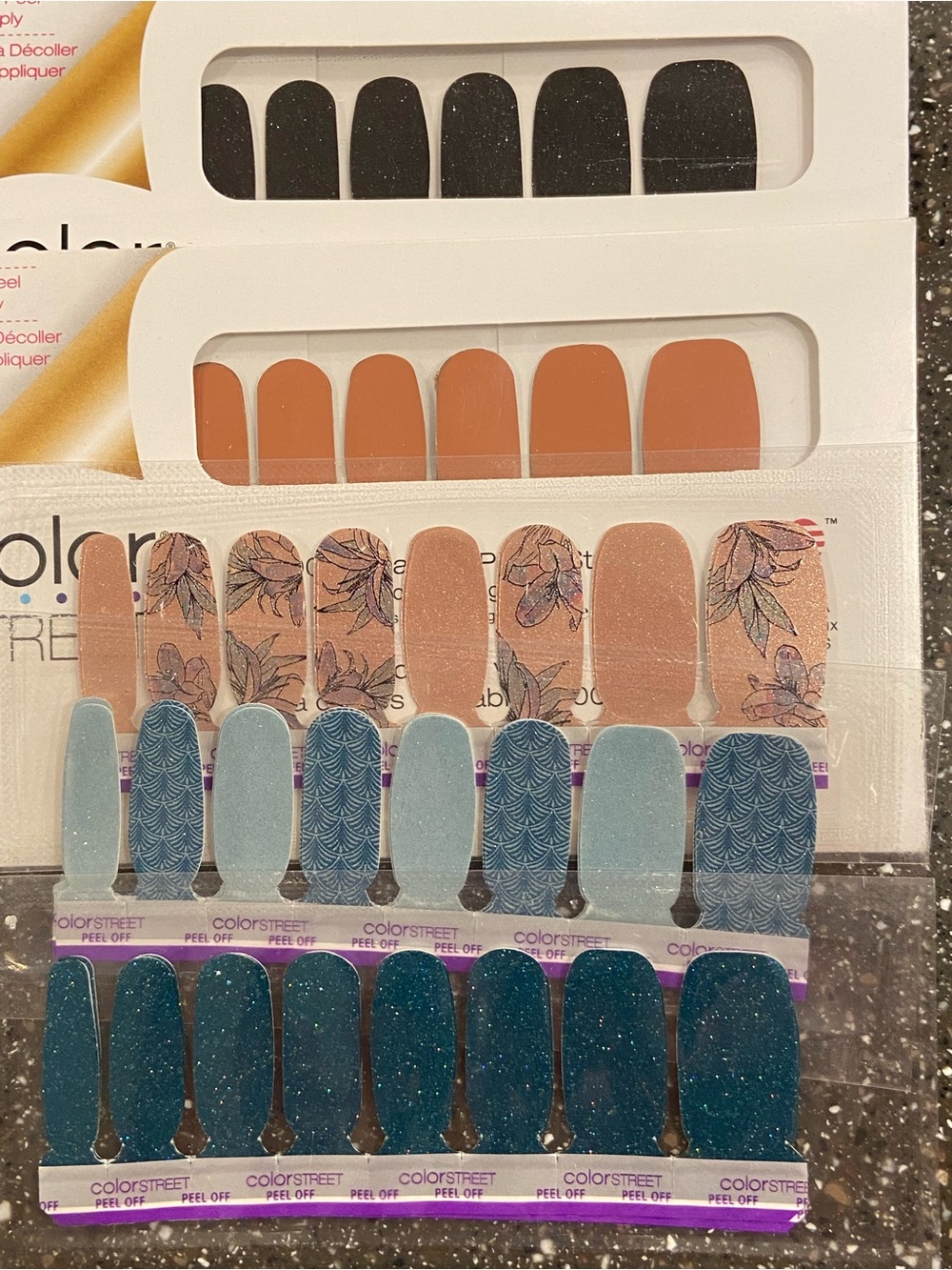 5 Color Street Mixed Nail Strip Sets —